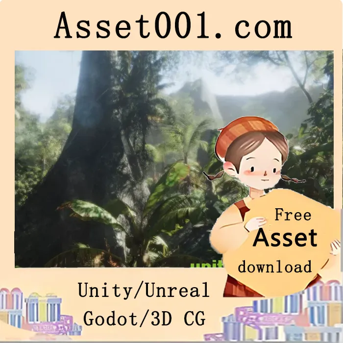 基于自定义树导入器的高性能热带森林环境资产包|Tropical Forest Pack v.3.4