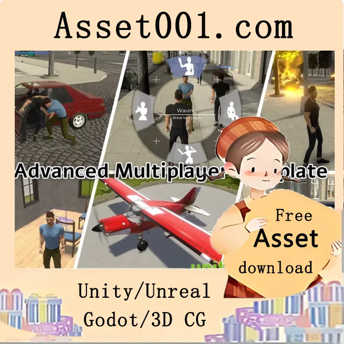 高级完整多玩家游戏模板|Advanced Multiplayer Game Template v1.07