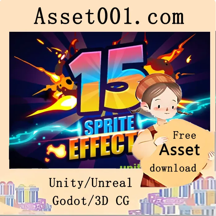 15个惊艳的精灵动画效果供游戏使用|15 Sprite Effects v3.0