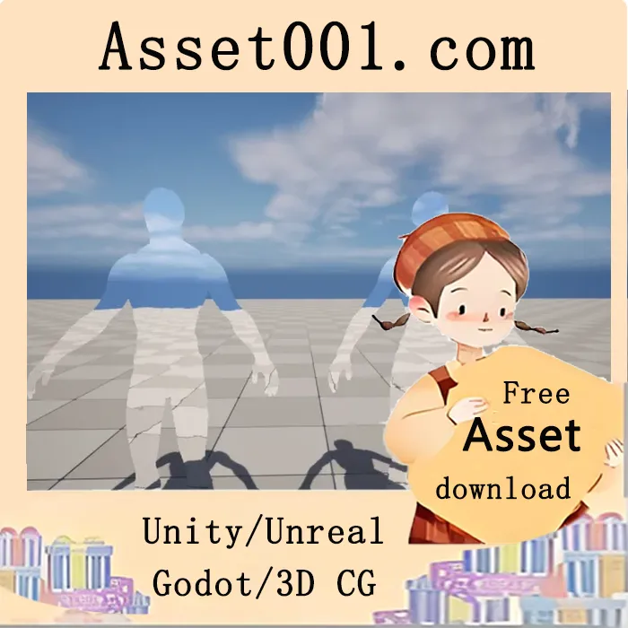 隐蔽材质包：打造潜行与幽灵主题游戏的隐形效果|Stealth Material