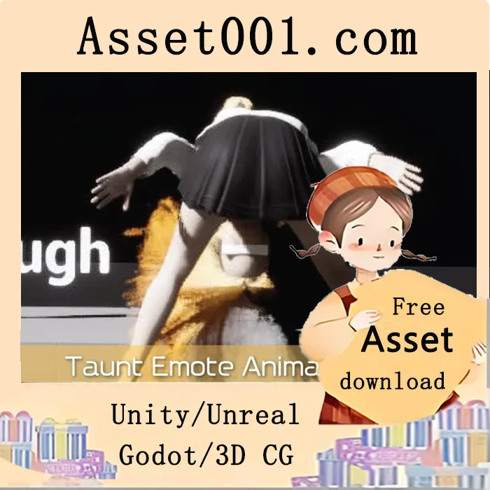 65HD 高清动捕动画集：Unreal Engine 5.x 中的挑衅表情动画包|Taunt Emote Animation Set [65HD Mocap Animations]