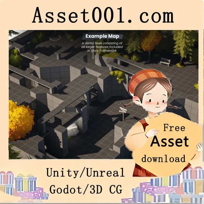 Unreal 5故事框架5.1互动模板指南|Story Framework 5.1 - Interactive Template