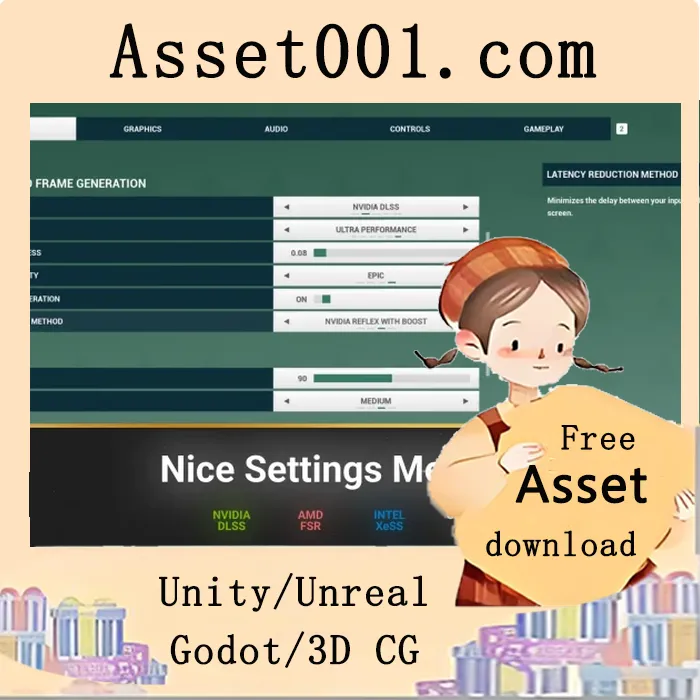 Nice Settings Menu V2：支持多平台与高帧率技术的完整设置菜单解决方案|Nice Settings Menu V2