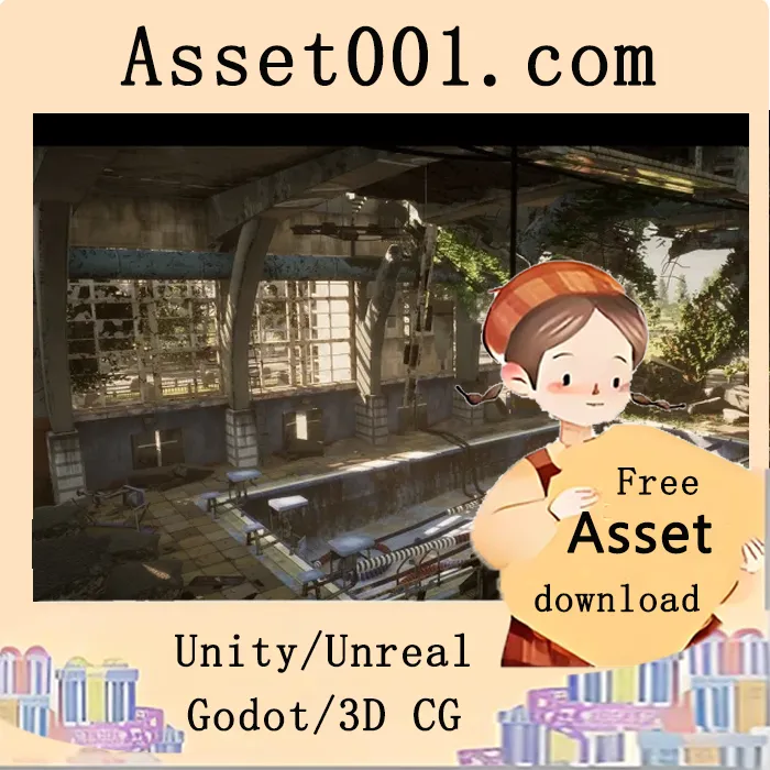 Abandoned Swimming Pool Environment ( Abandoned Building Pool Apocalyptic Swim ) v5.3+