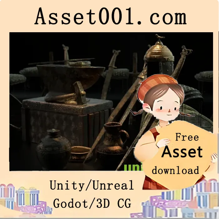 基于考古学的盔甲与工具模型资源包|Blacksmith's Works v4.27+