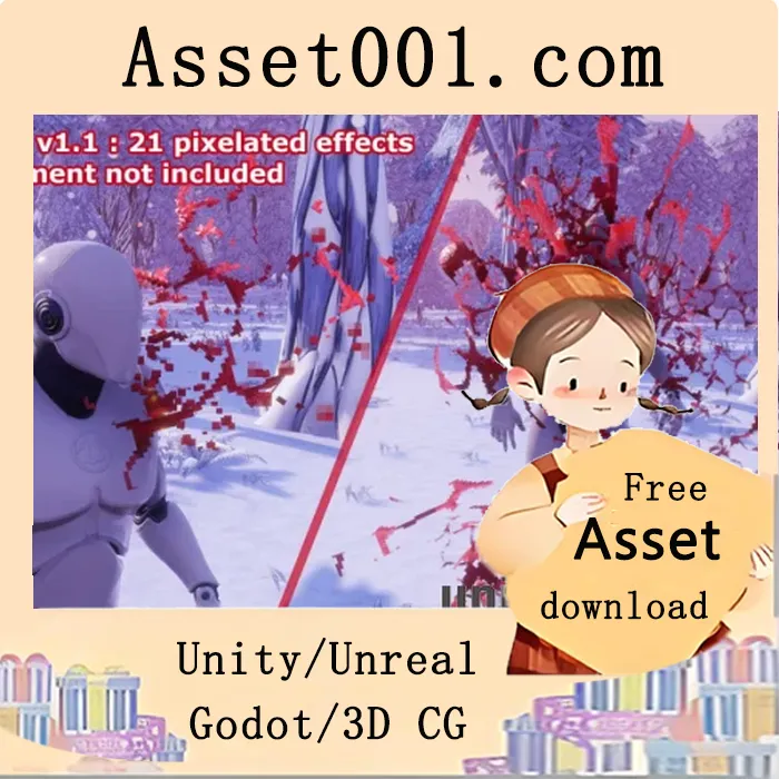 NIAGARA血效包：111个可调节血效果资源|NIAGARA : Blood VFX Pack v4.26+