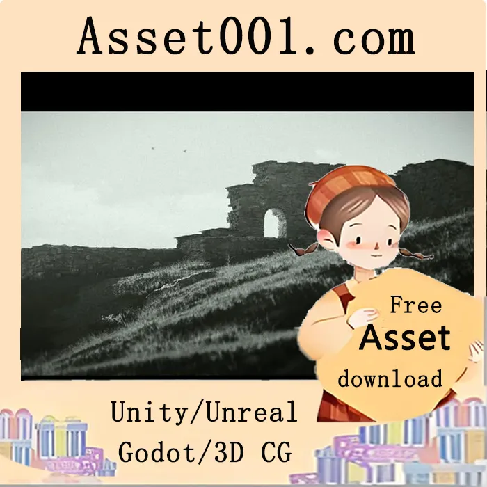 挪威奥斯陆郊外马拉迪伦废墟3D扫描项目免费资源分享|Maridalen Ruins 5.7