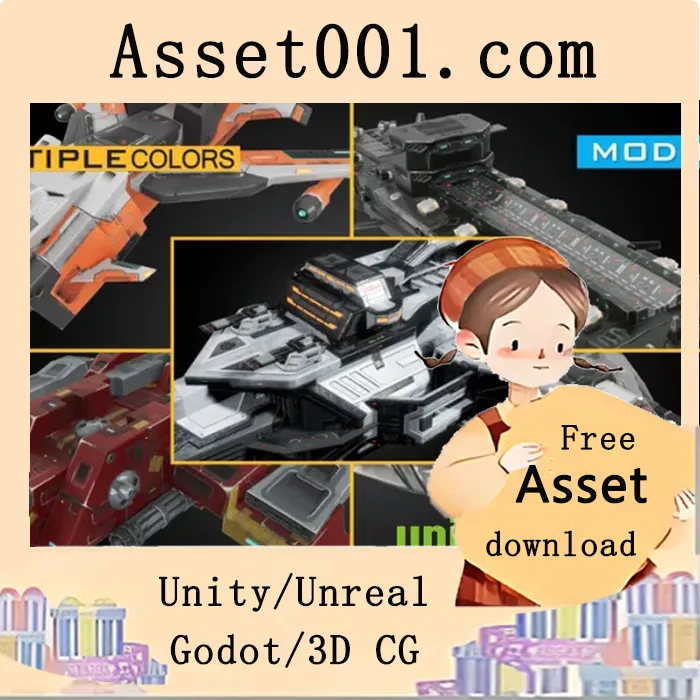 250+现成飞船模型免费使用，支持自定义颜色与组合设计|Ultimate Spaceships Creator v4.20+