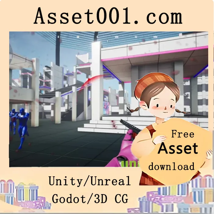 基于蓝图的FPS/TPS多人游戏模式模板，零编码快速原型设计|FPS Multiplayer Template v2.1 +