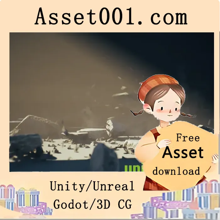 混凝土破坏特效包：实现AAA级真实破坏效果|Concrete Debris VFX Pack v4.25+