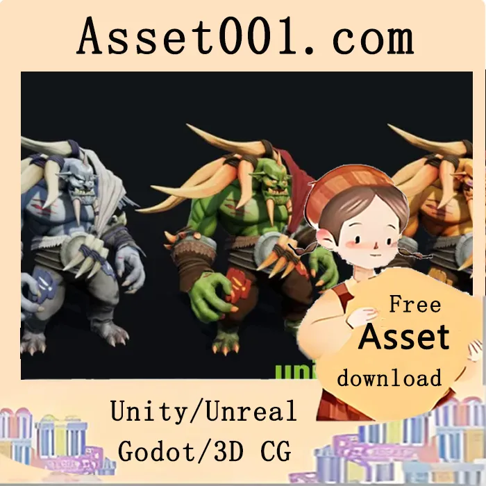 为您的RPG游戏打造风格化奥克NPC！|Stylized Orcs - RPG NPC v4.27+