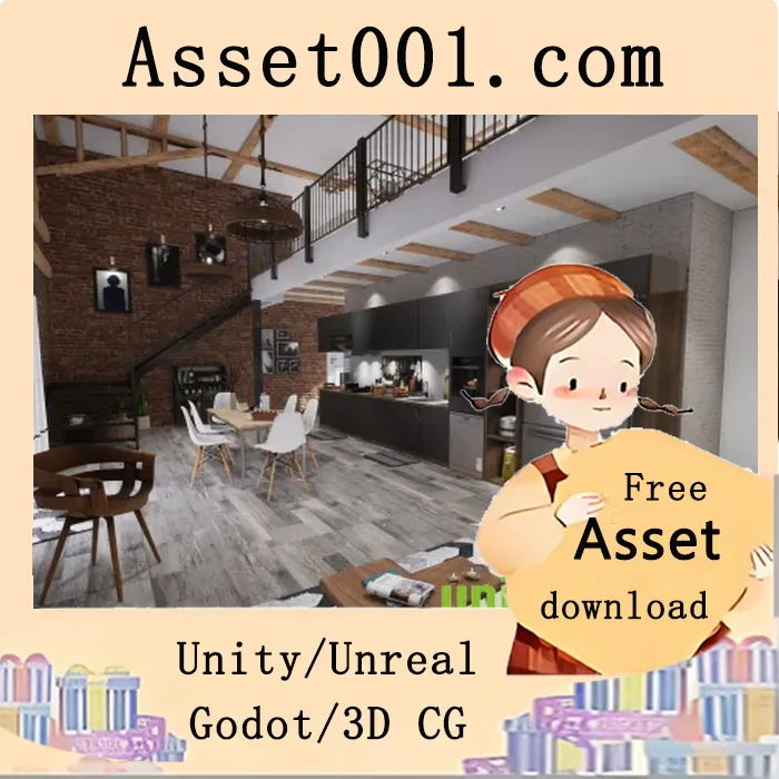 高品質别墅環境資源包：7個空間、手動LOD、4K貼圖與可編輯藍圖|Triplex House Villa v4.19+