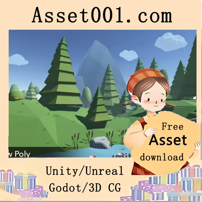 Low Poly Vegetation & Forest Pack v1.0