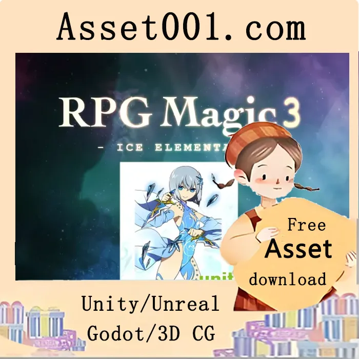 冰元素魔法音效包：包含BUFF、施法、debuff、冰冻、冰刺、暴风等完整音效模块|Magic Spells - Ice v1.0