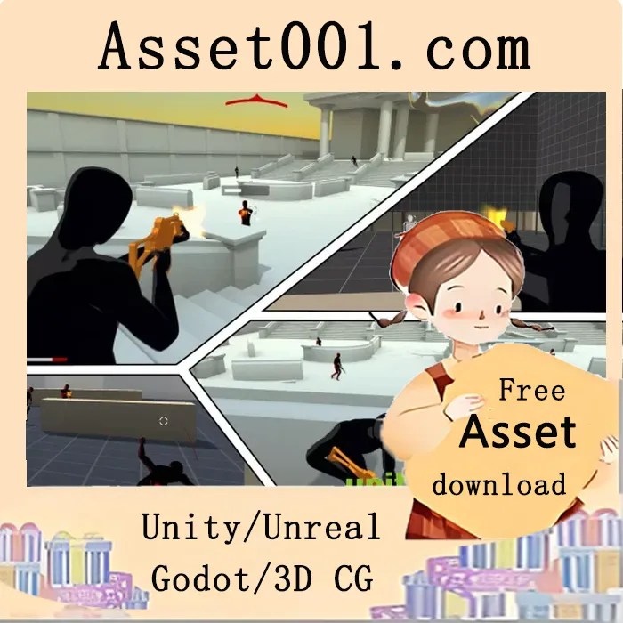 基于第三人称射击游戏的完整资源包，实现快速开发|Third Person Shooter Bundle v1.0.3