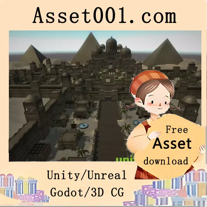 沙漠沙盒大型资源包：500+预制件助力沙漠风格游戏开发|Desert Sandbox v1.6