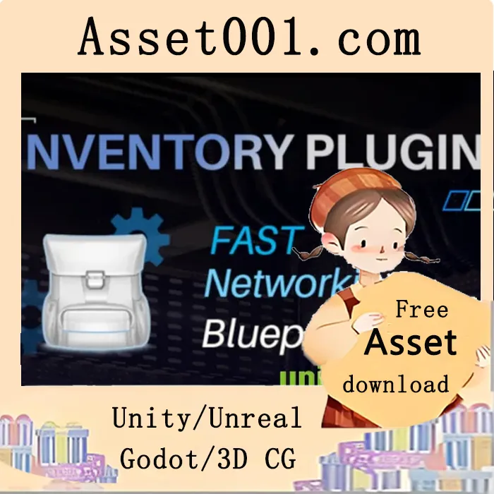 Unity引擎新增通用背包插件：支持快速添加物品类型、2D/3D通用掉落类及网络同步功能|Inventory Plugin v5.0+