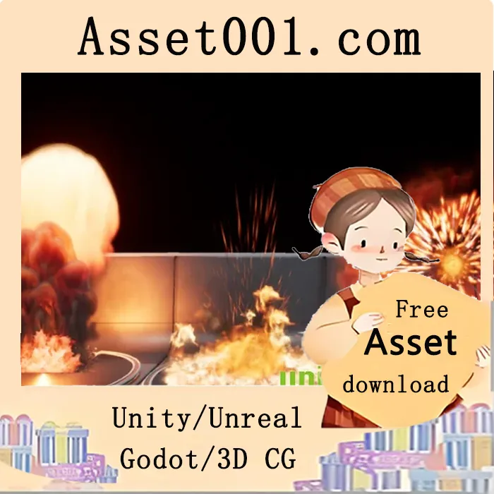 Explosions Builder 2 HDR：模块化爆炸效果库，2048x2048高清HDR格式|Explosions Builder 2 HDR v4.16+
