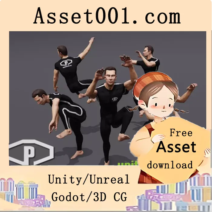 高质量无武器攀爬动画集推荐|ANIMSET: CLIMBING v1.5