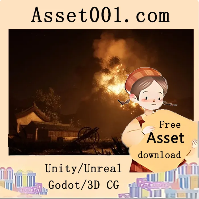 ASIAN - Fire Stage Arena 场景技术详解（支持Nanite与Lumen）|ASIAN - Fire Stage Arena