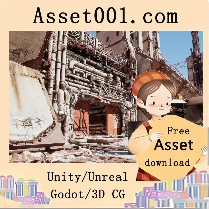 8K高精科幻城市环境包，支持动态光照与可模块化重建|Sci-fi City Environment v4.27+