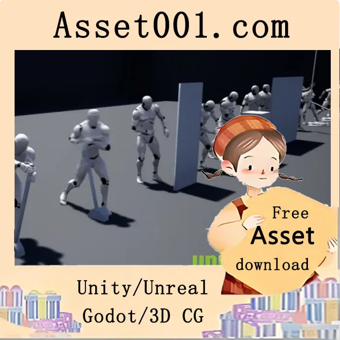 简单激活动画集合：25个动画资源（地板6个、绳索5个、墙壁14个）|Simple Activations v4.27+