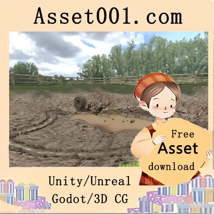 Unity动态泥地系统：打造逼真交互泥地的完整工具集|Living Mud URP v1.0