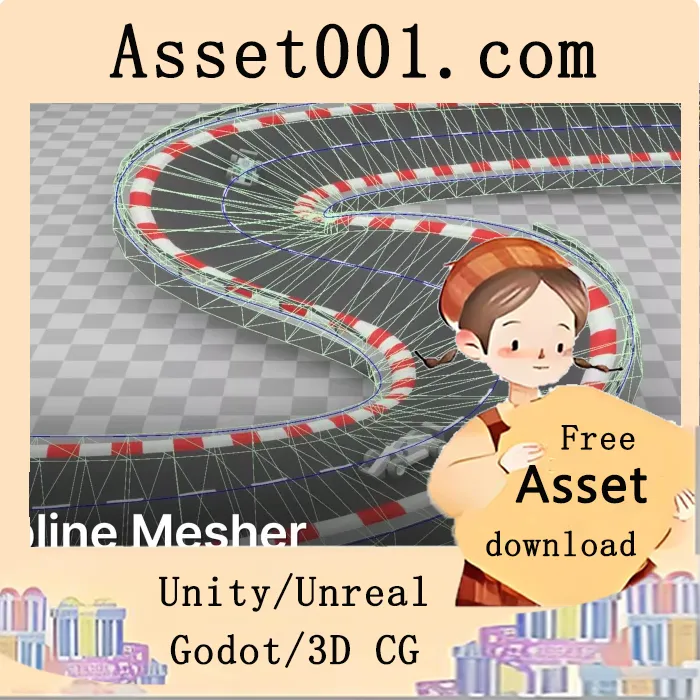 Unity Spline Mesh工具：基于样条曲线的高效3D场景构建解决方案|Spline Mesher v1.3.2