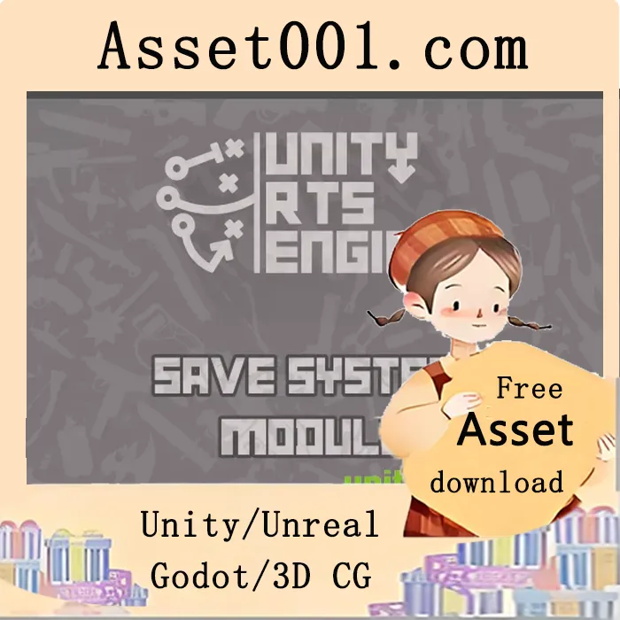 RTS引擎模块：支持RTS游戏进度保存与加载|Save System - RTS Engine Module v2023.0.0