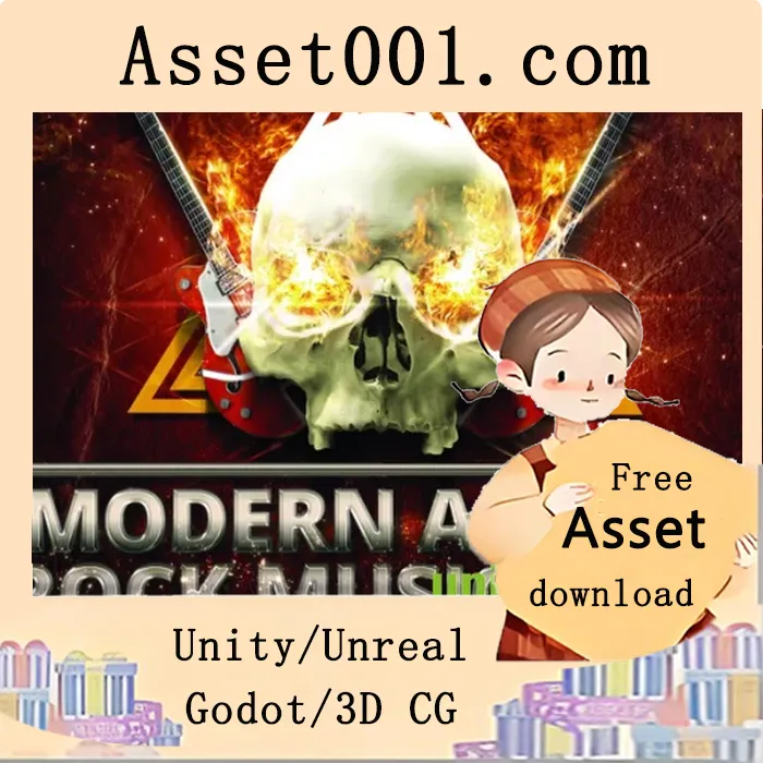 现代动作摇滚音乐包：充满力量的动态主题与硬摇滚音效|Modern Action Rock Music Pack v4.27+