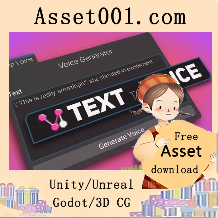 DeepVoice AI：Unity中的超真实文本转语音解决方案|DeepVoice AI - Text To Voice v2.1.3