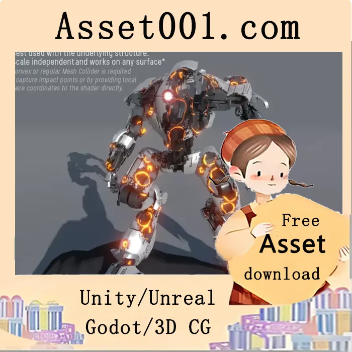 Unity动态损伤与网格破坏插件：实现3D模型真实损伤效果|Damage FX v1.4