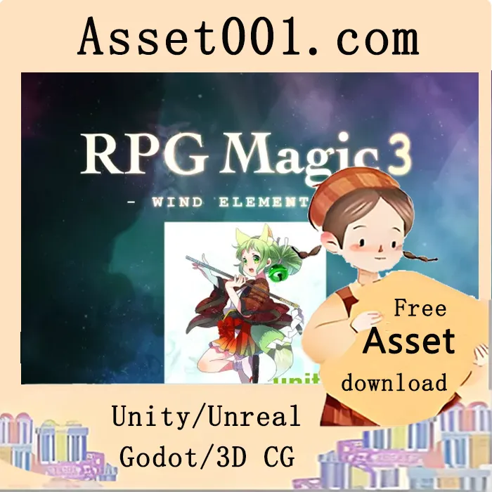风元素魔法音效包：包含BUFF、施法、减益、无人机、冲击、气旋、强风与微风等多种模块化音效|Magic Spells - Wind v1.0