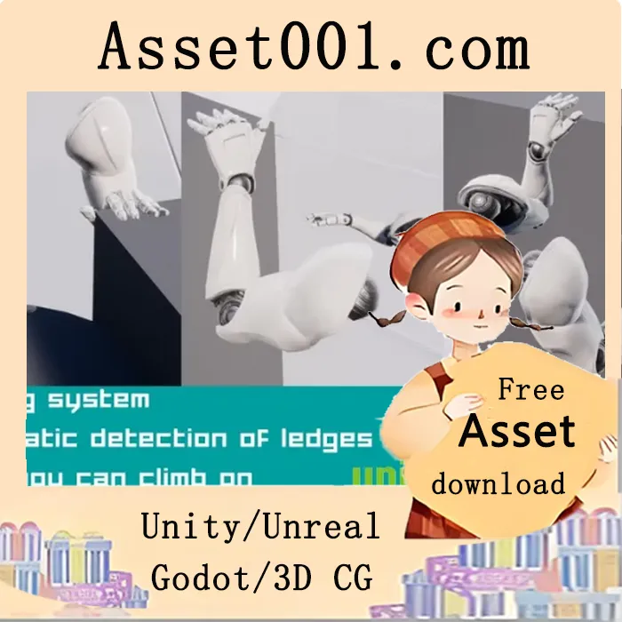 第一人称攀爬控制器，简单易用且功能丰富|FPS Parkour controller v5.0+