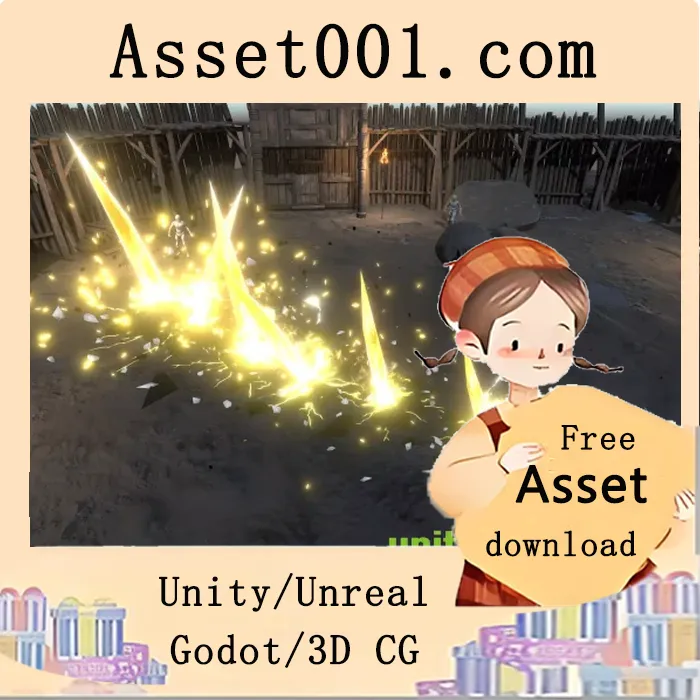 Unity魔法咒语特效资源包：31个VFX预设+15个高质量音效|Wizard spells pack v2.0 (18 Feb 2026)