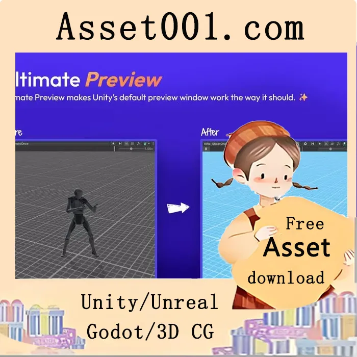 Unity Ultimate Preview 系列功能全面升级资产预览体验|Ultimate Preview Window – Pro Edition v1.3.1 (12 Feb 2026)