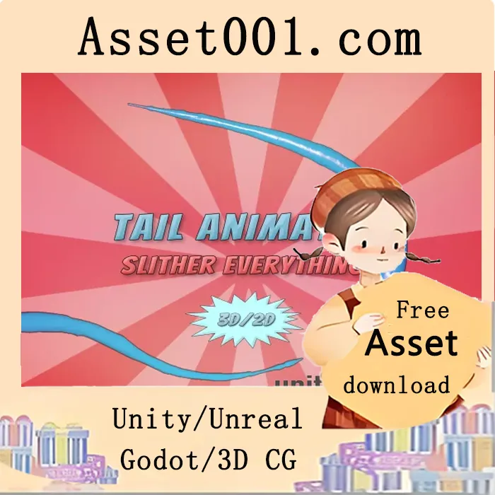 Unity Tail Animator 2 版本发布：免费获取弹性尾巴的程序化动画插件|Tail Animator v2.0.7.4 (17 Feb 2026)