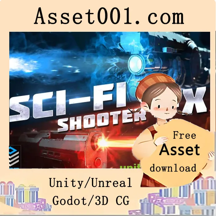 PRO Effects：科幻射击游戏特效全面升级|PRO Effects: Sci-fi Shooter FX v1.2