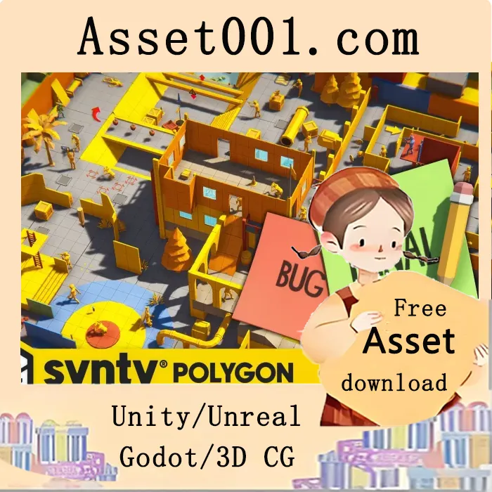 POLYGON原型包：低多边形资产集合用于快速原型设计|POLYGON - Prototype Pack - Art by Synty v1.9.0 (17 Feb 2026)