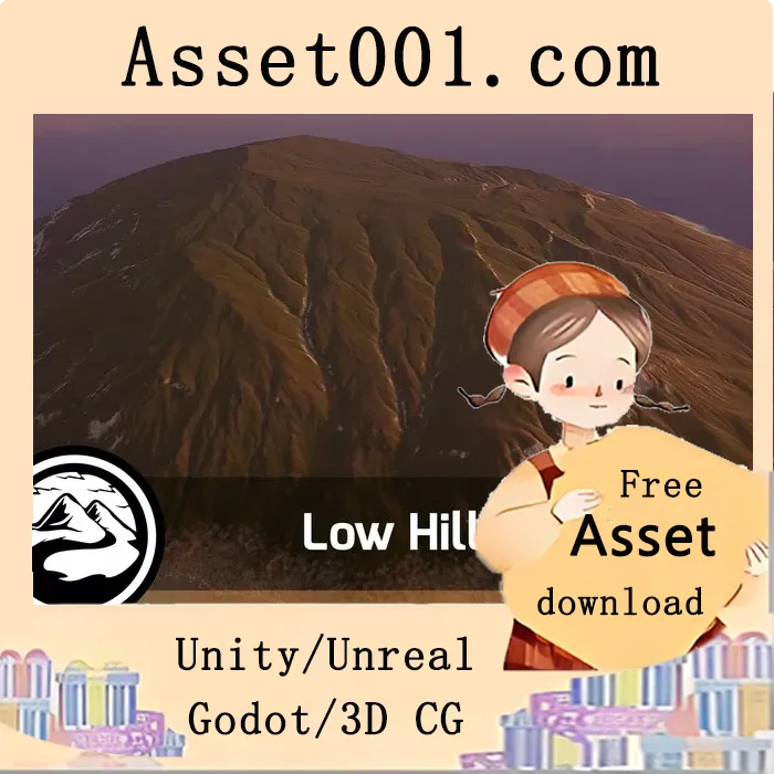 Low Hills - 印章包 v1.0（10张高质量高程图）|Low Hills - Stamp Pack v1.0