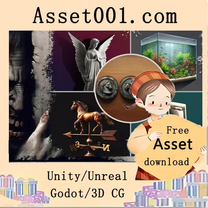 Unity Retro Horror模板谜题包2 v1.1.3|Retro Horror Template - Puzzle Pack 2 v1.1.3