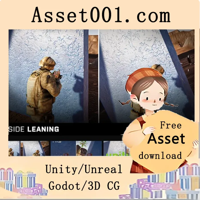 Unity侧倾机制插件：为MFPS玩家控制器添加便捷的左右倾斜功能|Side Leaning Addons v1.0.1