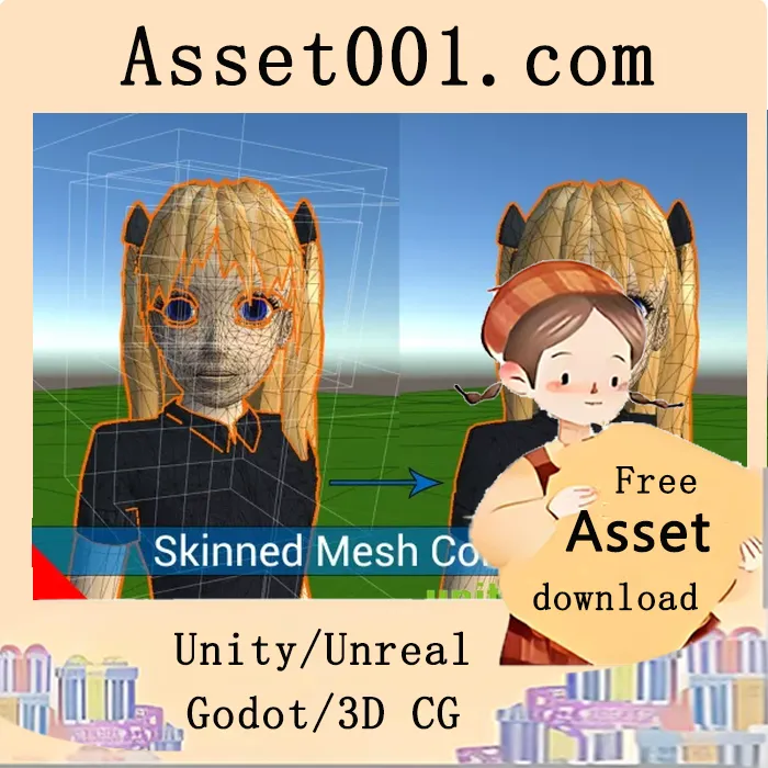 Skinned Mesh Combiner MT：角色网格合并、纹理图集支持及更多功能|Skinned Mesh Combiner MT - Character Mesh Merge, Atlasing Support & More v3.4.12