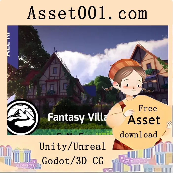 SUNTAIL奇幻村庄资产搭配GeNa Pro与Gaia Pro的生成器包使用指南|Fantasy Village - Spawner Pack for 