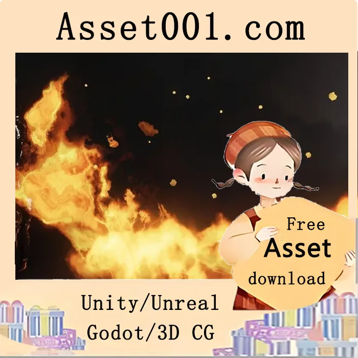 Unreal Engine 5 新增 VFX 火焰包 4.27+ 全新版本发布|VFX Fire Pack 4.27+