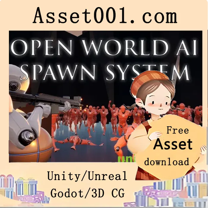 开放世界游戏高效AI生成系统|Open World AI Spawn System v4.17-4.27+