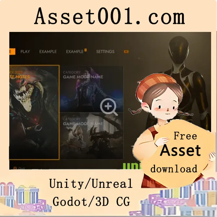 基于CommonUI系统的专业主菜单V3完整版|Pro Main Menu V3 v5.0+