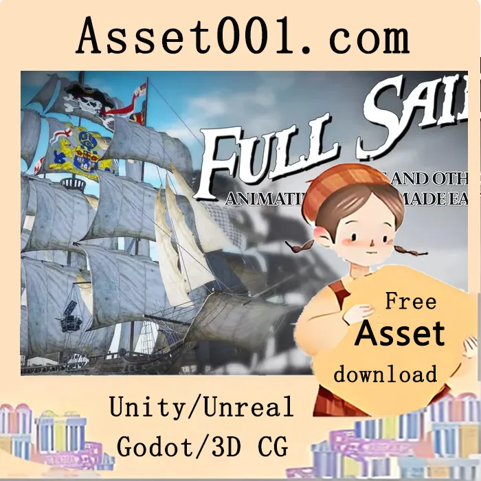 Unity Full Sail 1.26：基于Shader的船帆与布料动态效果解决方案|Full Sail v1.26