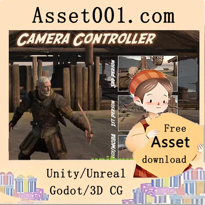 Unity冒险相机控制器：支持多种视角的高质量摄像机解决方案|Camera Controller v3.349