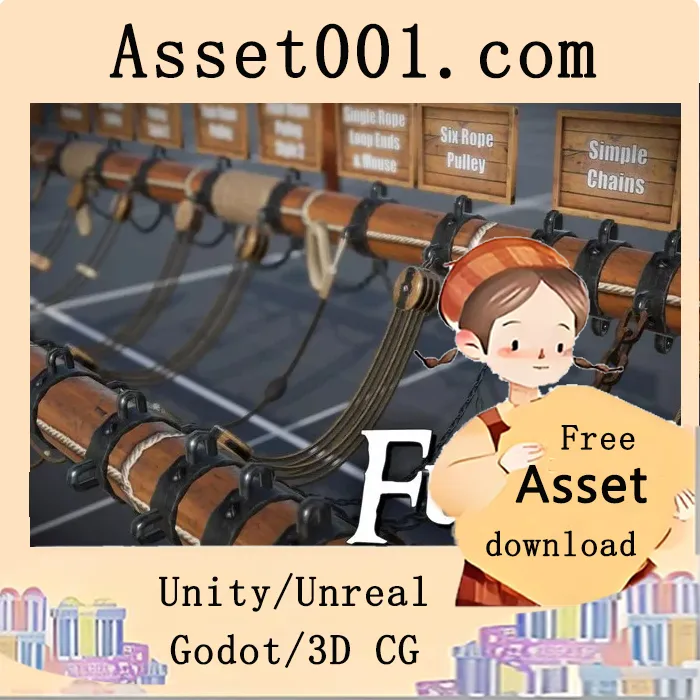Unity Full Rig 插件：基于着色器的高性能绳索与链路系统|Full Rig v1.07